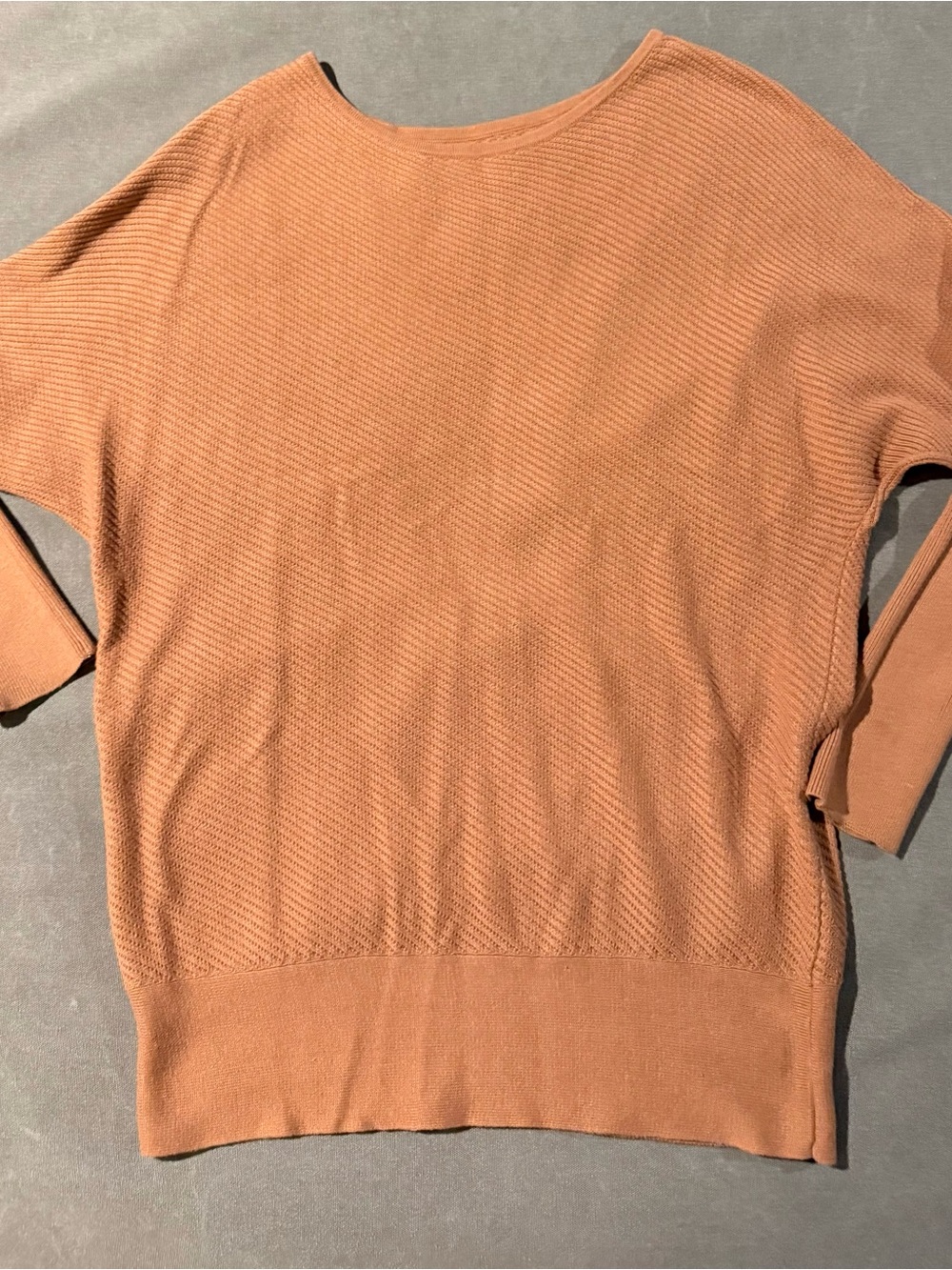 Light Rust Knit Sweater